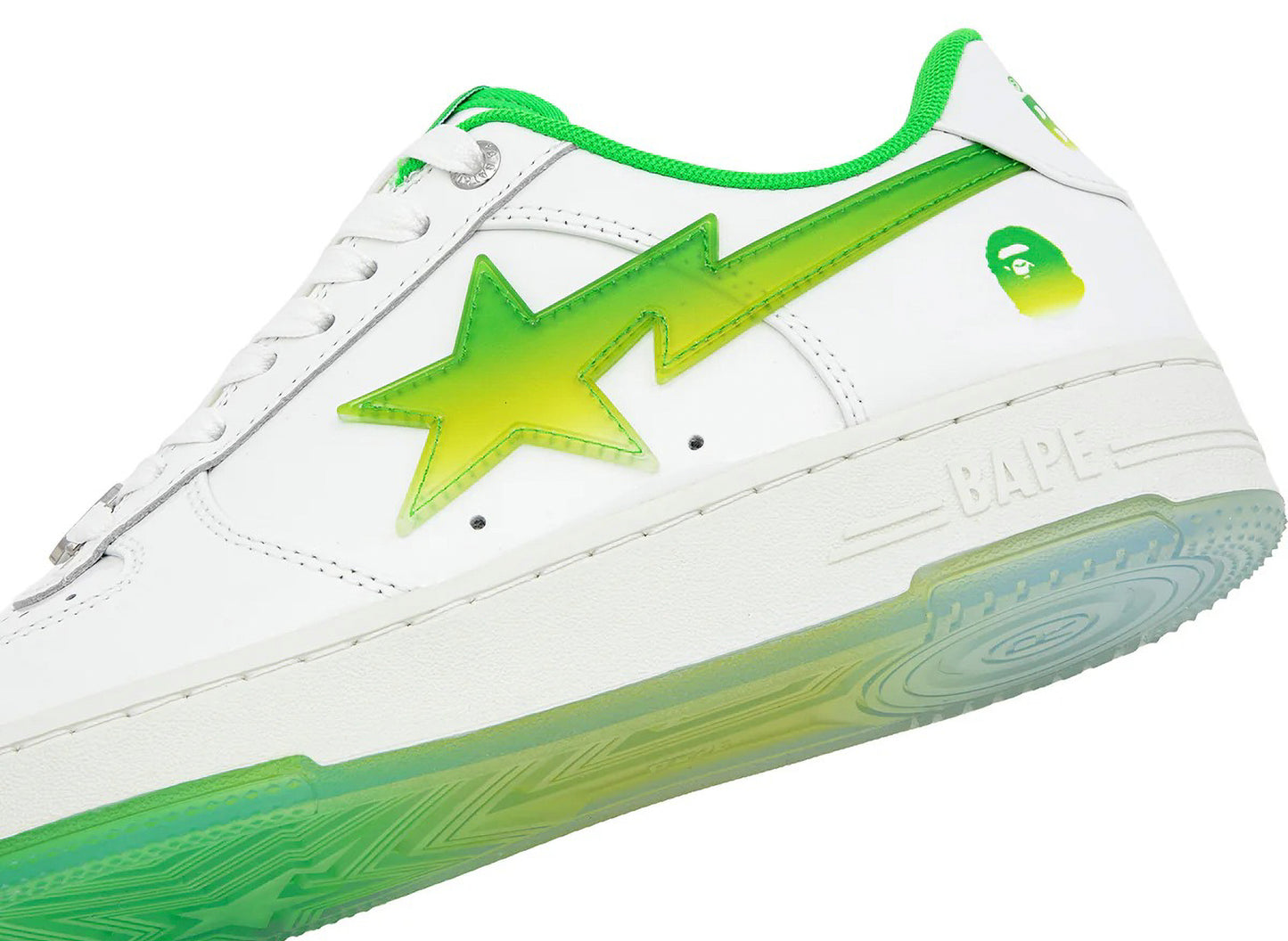 A Bathing Ape Bape Sta #4 M2 in Grün