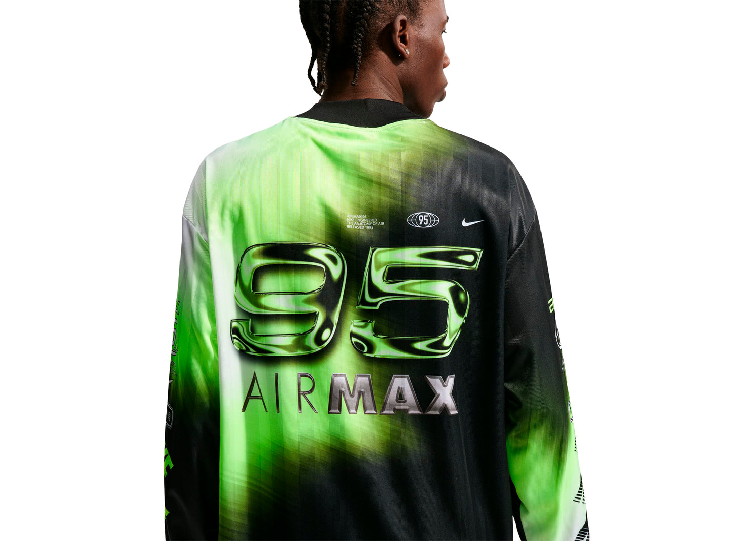 Camiseta de fútbol de manga larga Nike Culture of Football en 'Volt / Black'