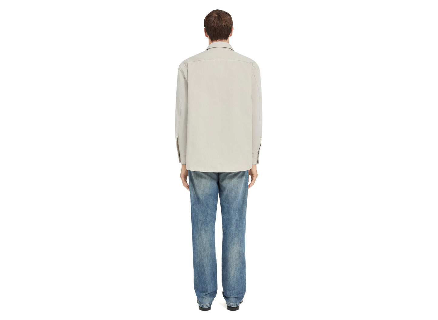 Camisa de sarga de algodón MM6 de Maison Margiela