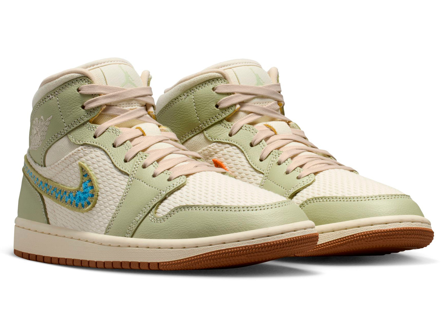 Air Jordan 1 Mid SE de mujer en Aura Oliva