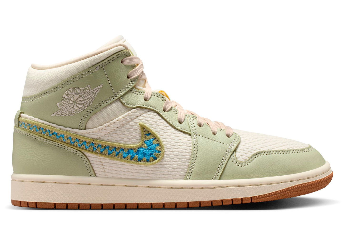 Air Jordan 1 Mid SE de mujer en Aura Oliva