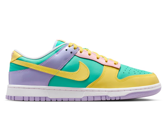 Nike Dunk Low Retro en Verde Esmeralda / Amarillo Vivo