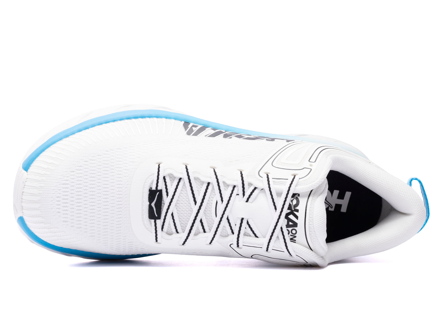 Hoka Bondi 7 'White / Skyward Blue'