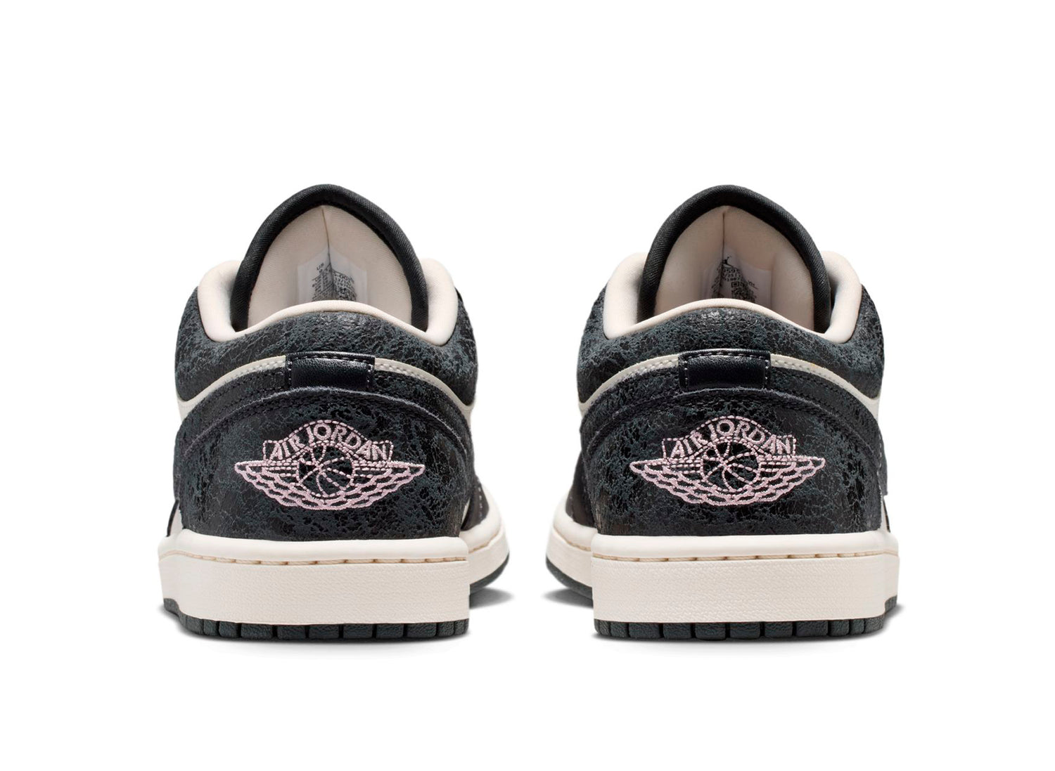 Women's Air Jordan 1 Low SE in Anthracite / Iced Carmine — view 2