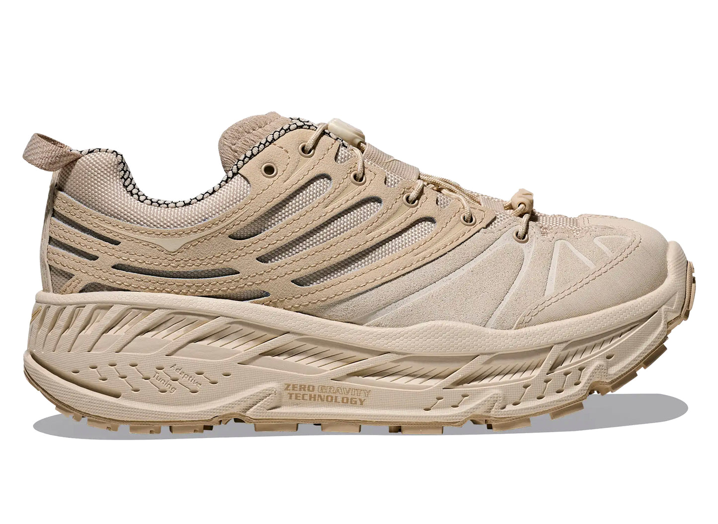Unisex Hoka Stinson EVO OG TP in Oatmilk / Cream - Damaged