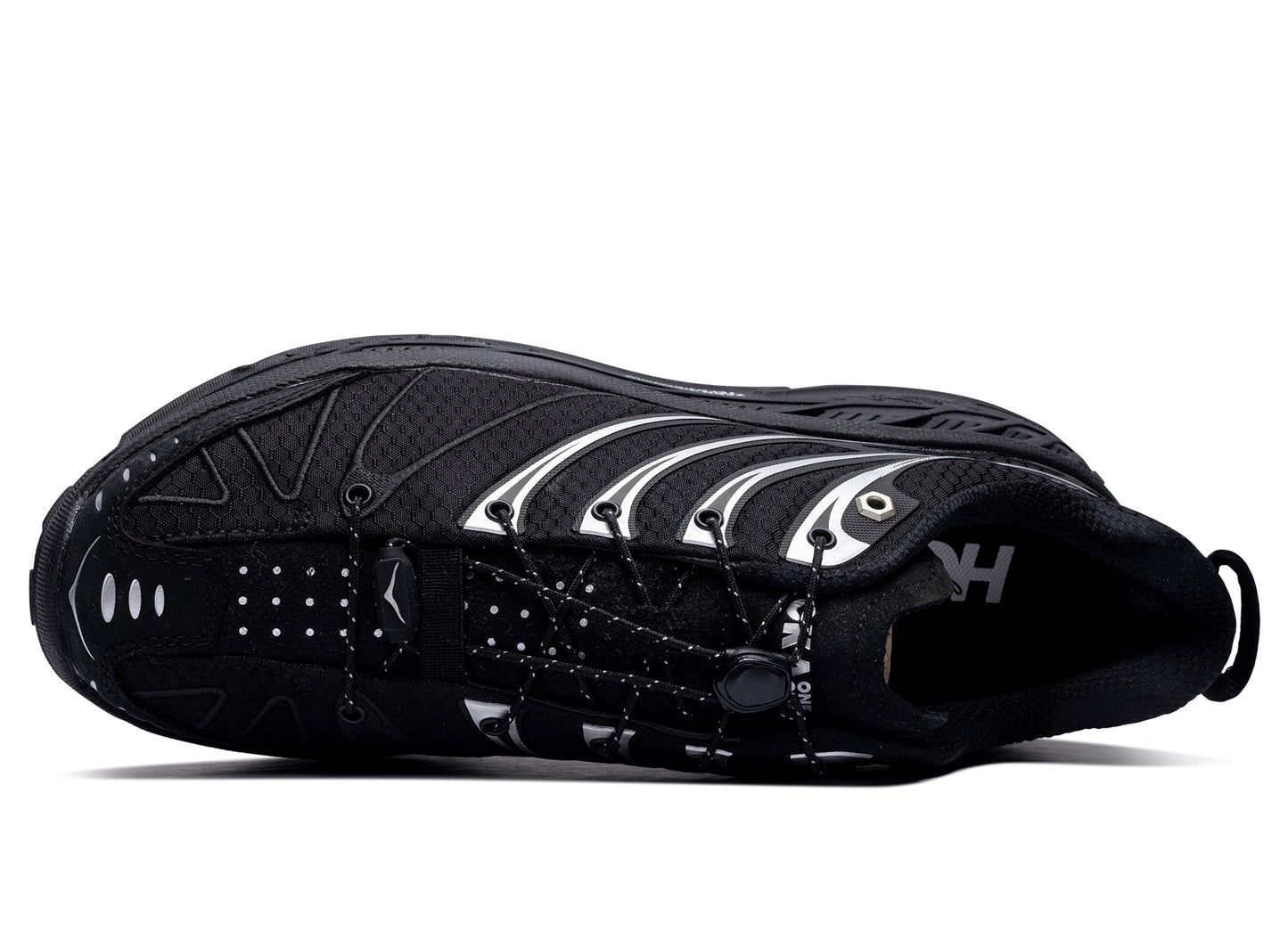Unisex Hoka Stinson EVO GTX in Schwarz / Silber