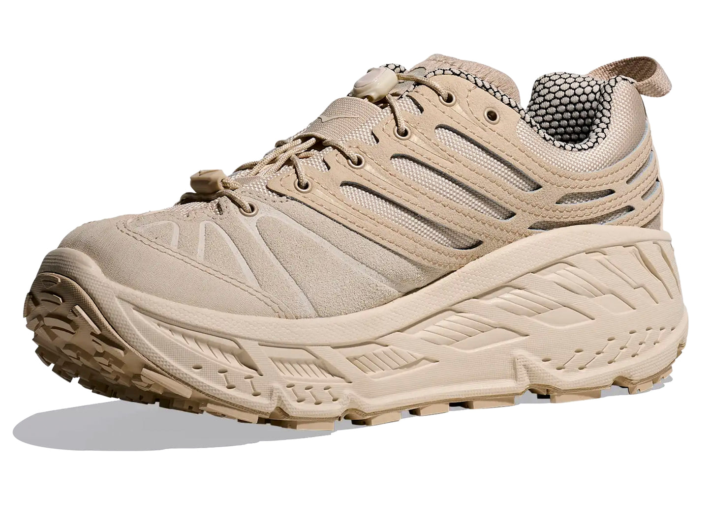 Unisex Hoka Stinson EVO OG TP in Oatmilk / Cream - Damaged