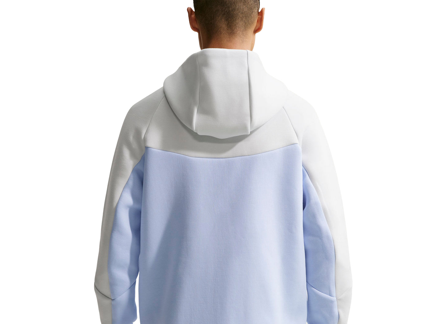 Nike Tech Fleece Full-Zip Windrunner Jacket in Off White