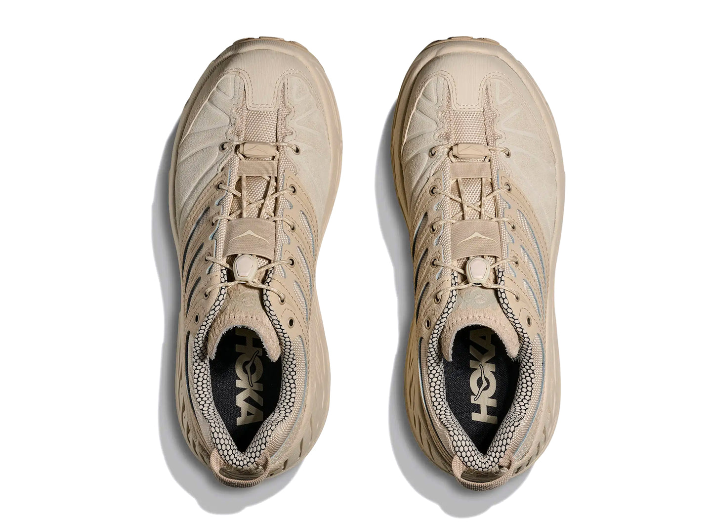 Unisex Hoka Stinson EVO OG TP in Oatmilk / Cream - Damaged