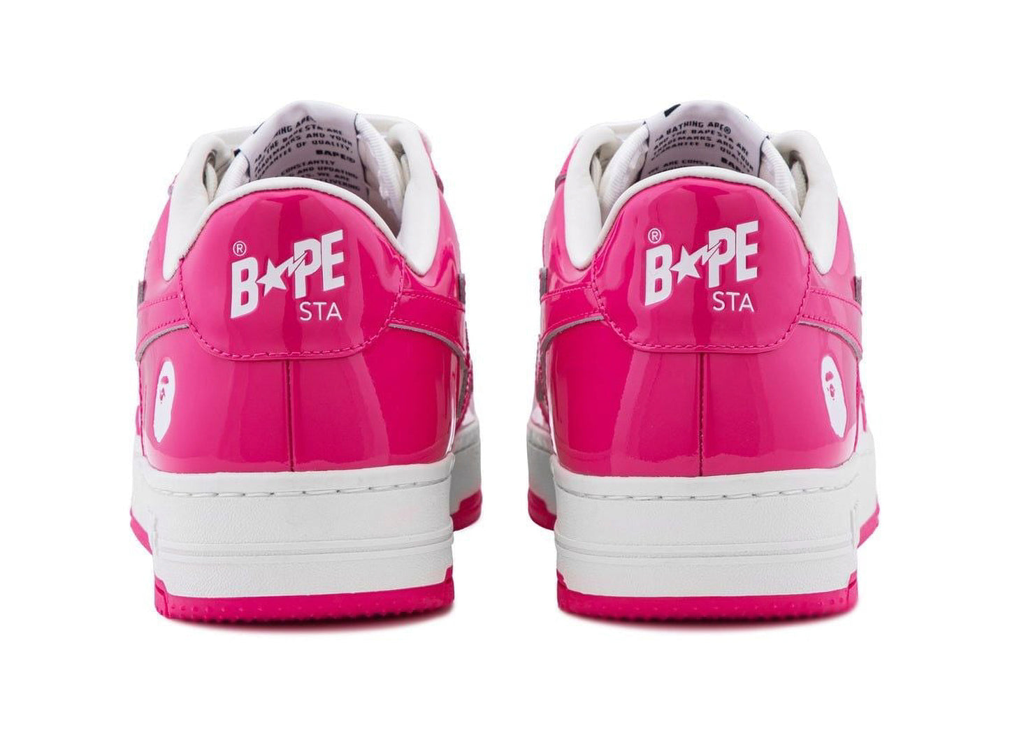 A Bathing Ape Bape Sta #1 M2 in Pink