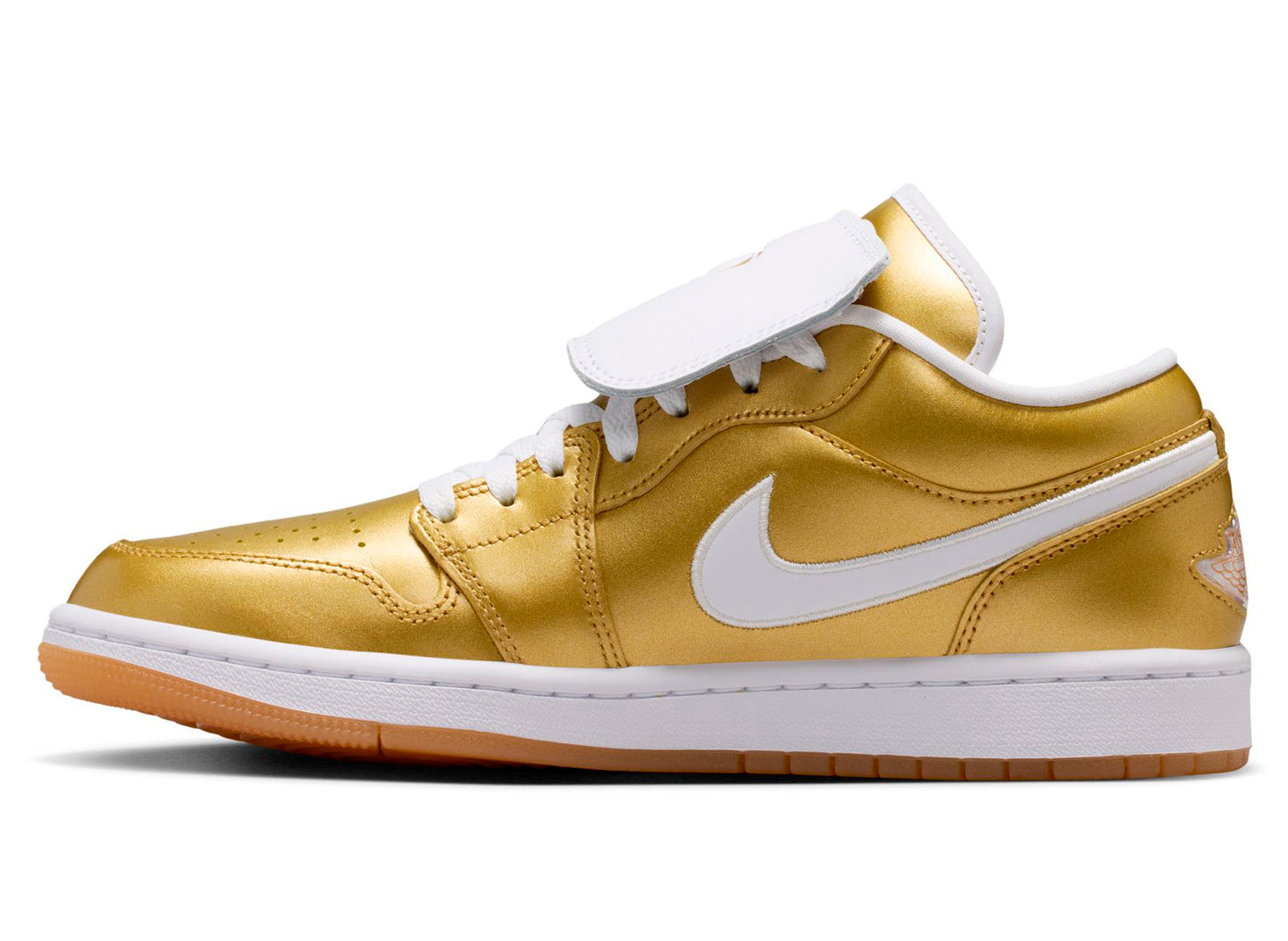 Damen Air Jordan 1 Low in Gold