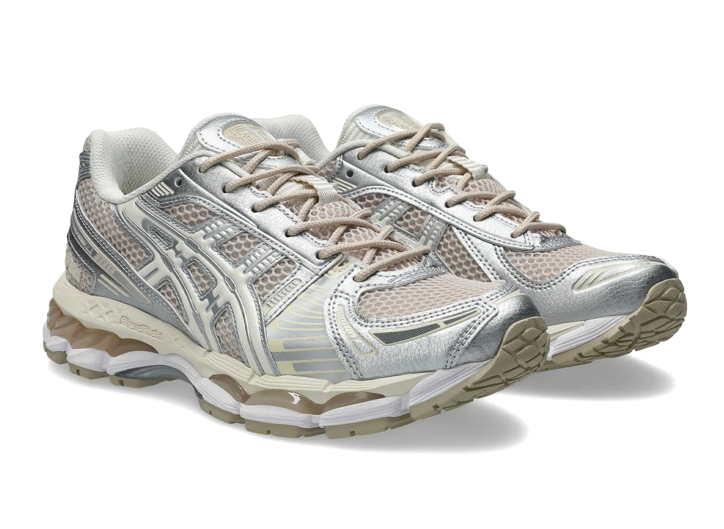Asics Gel-Kayano 12.1 en 'Mineral Beige / Cream'