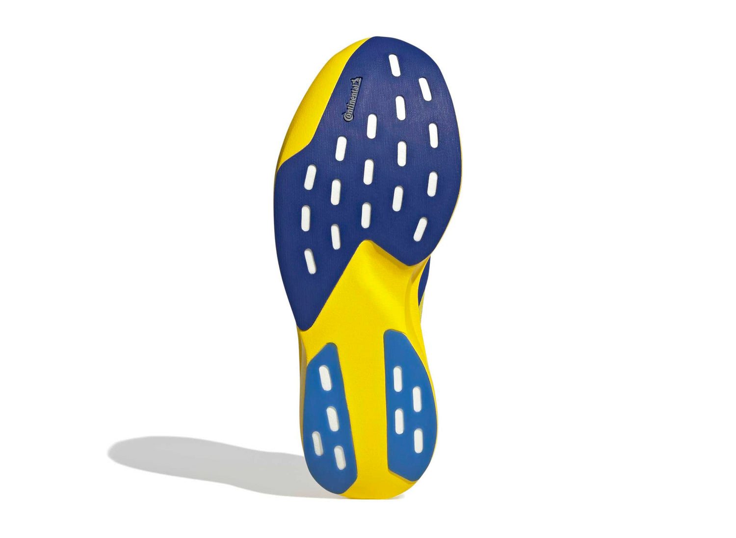 Adidas Adizero EVO SL Woven in Yellow / Team Royal Blue — view 5