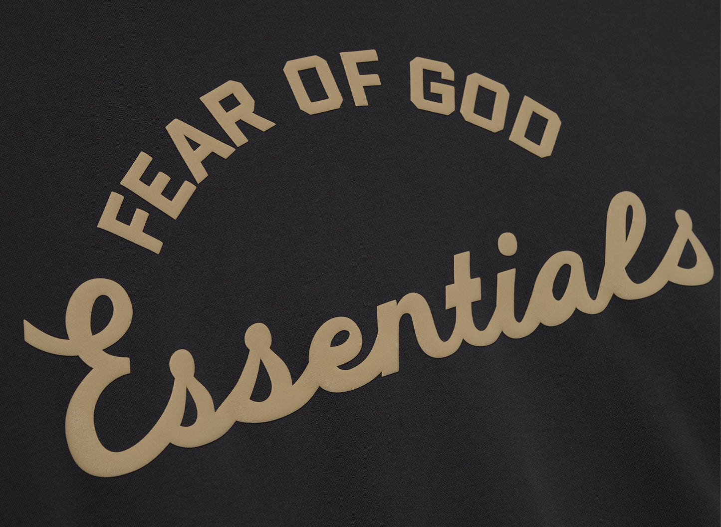 Sudadera con capucha Fear of God Essentials Training 90s 'Faded Black'