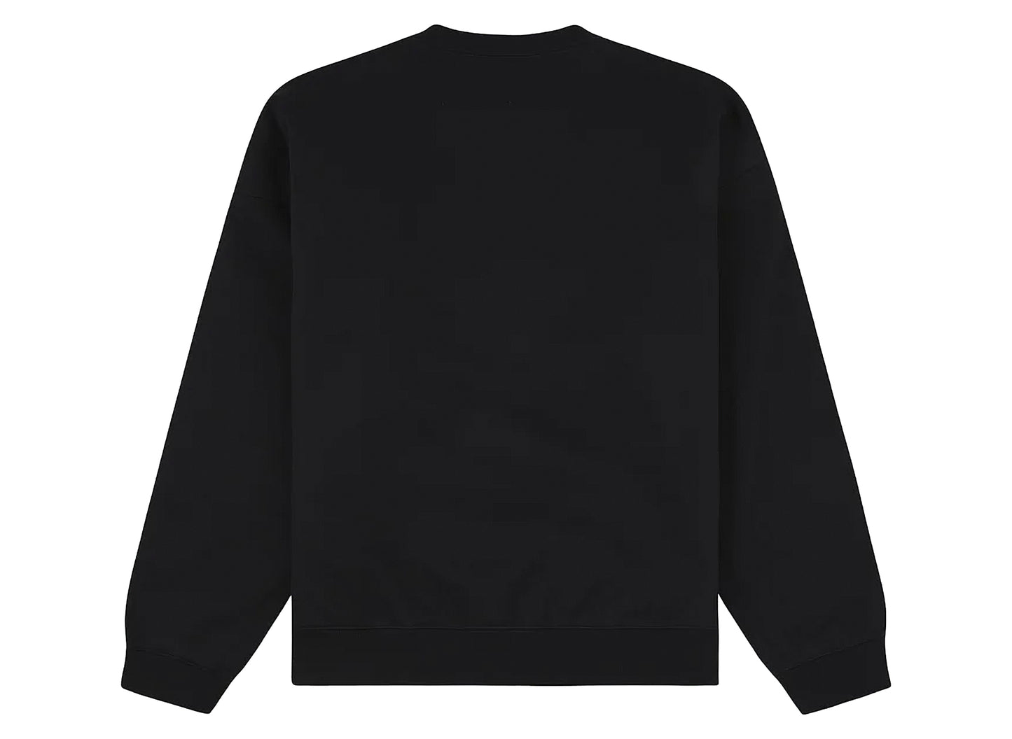Sudadera universitaria Paper Planes con cuello redondo en negro