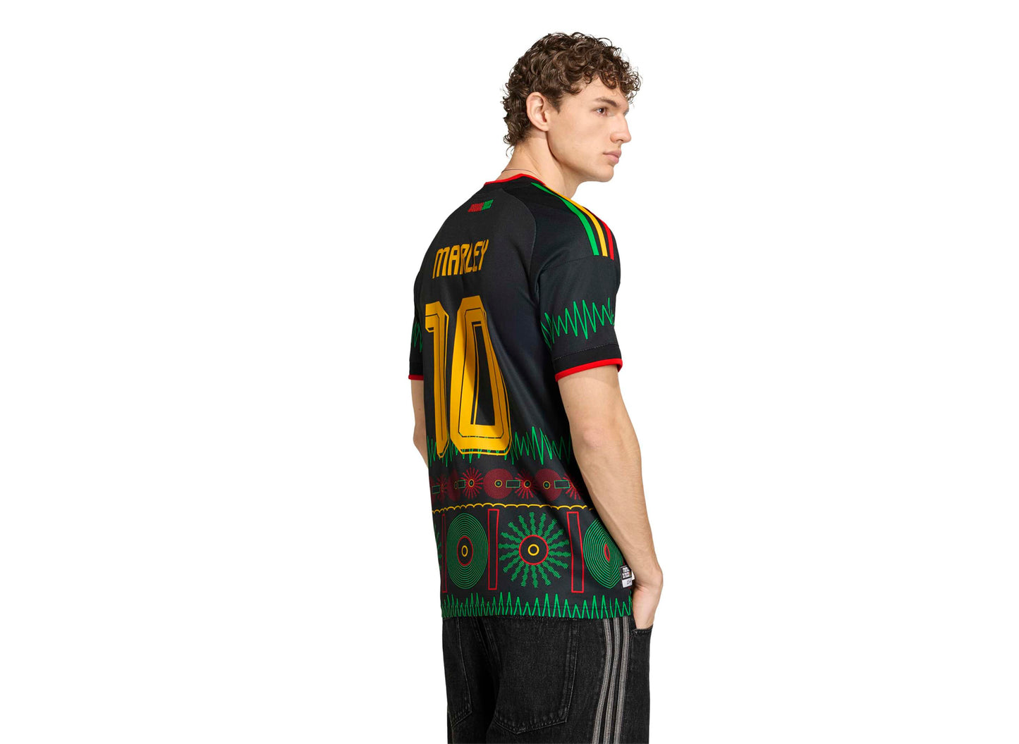 Adidas Jamaica 26 x Bob Marley #10 Away Jersey