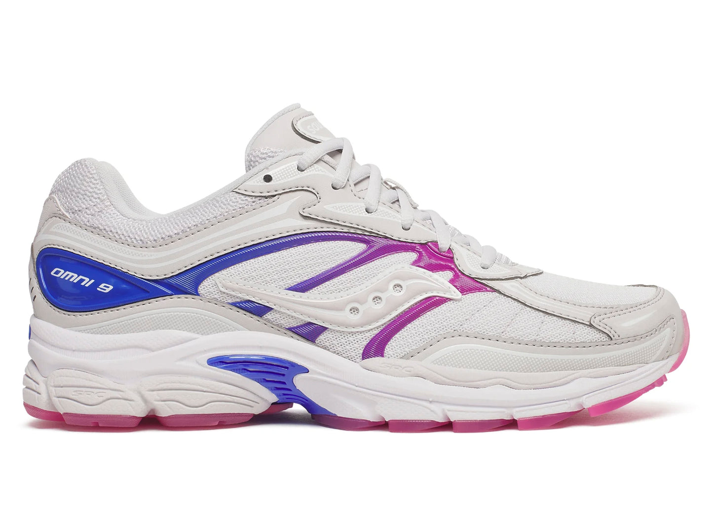 Saucony Progrid Omni 9 in Weiß / Dusk