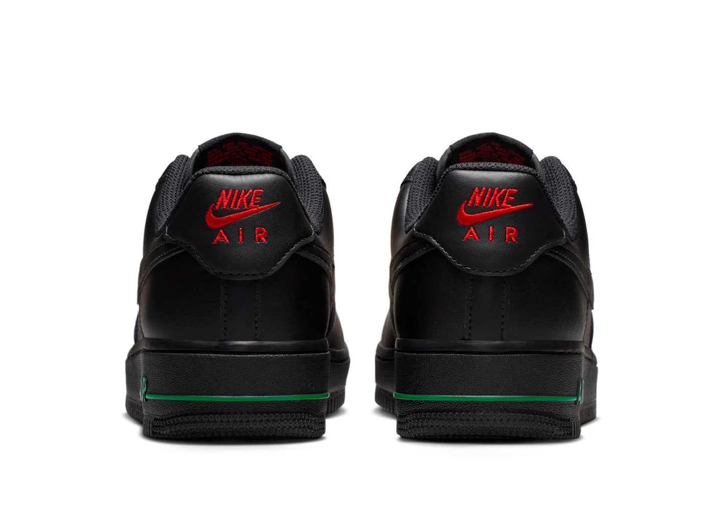 Nike Air Force 1 '07 SE para mujer en Negro / Rojo deportivo