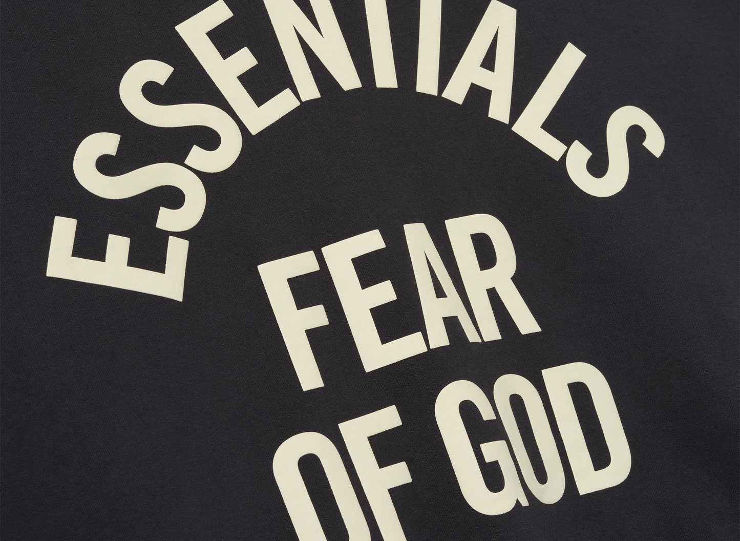 Fear of God Essentials Campus 90's Hoodie 'Faded Black'