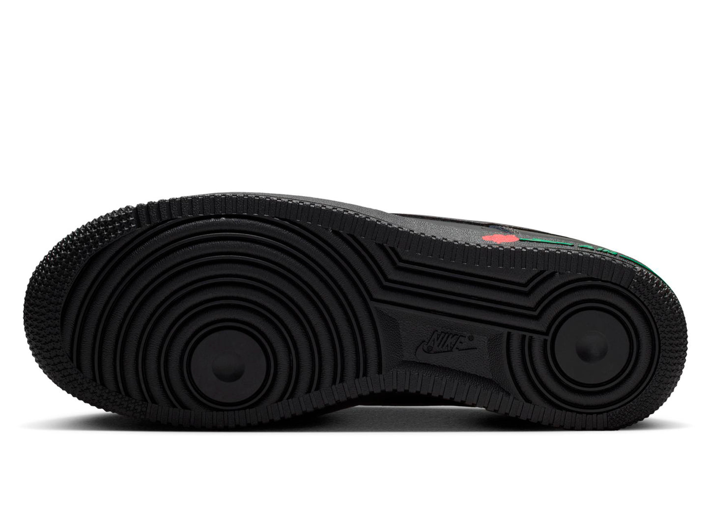 Nike Air Force 1 '07 SE para mujer en Negro / Rojo deportivo