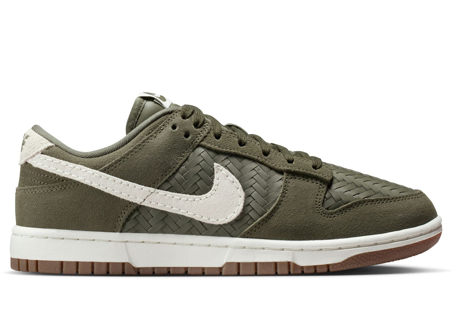 Damen Nike Dunk Low Premium SE in Medium Olive