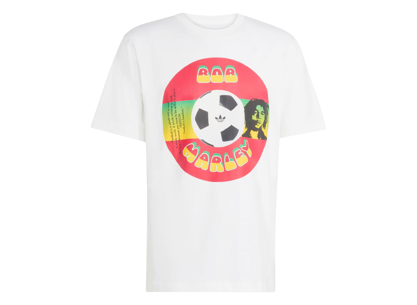 Adidas Bob Marley OG Tee in White