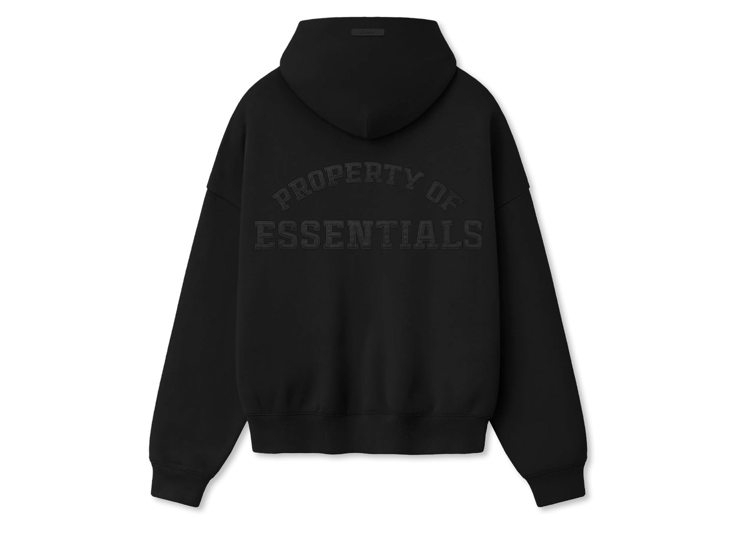 Fear of God Essentials Property Lounge Half Zip Hoodie 'Black'