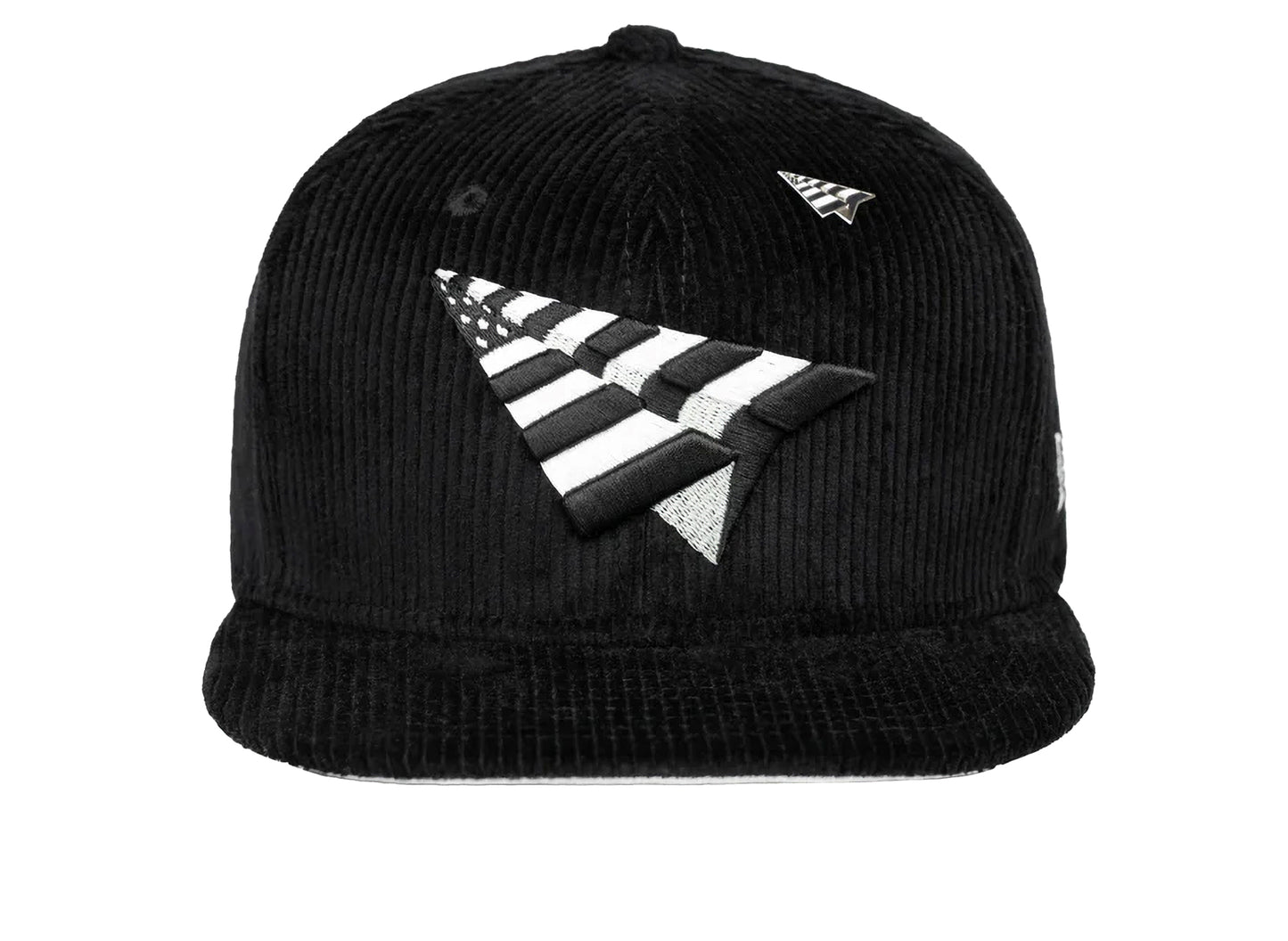 Paper Planes The Original Corduroy 9Fifty Snapback Crown Hat in Schwarz