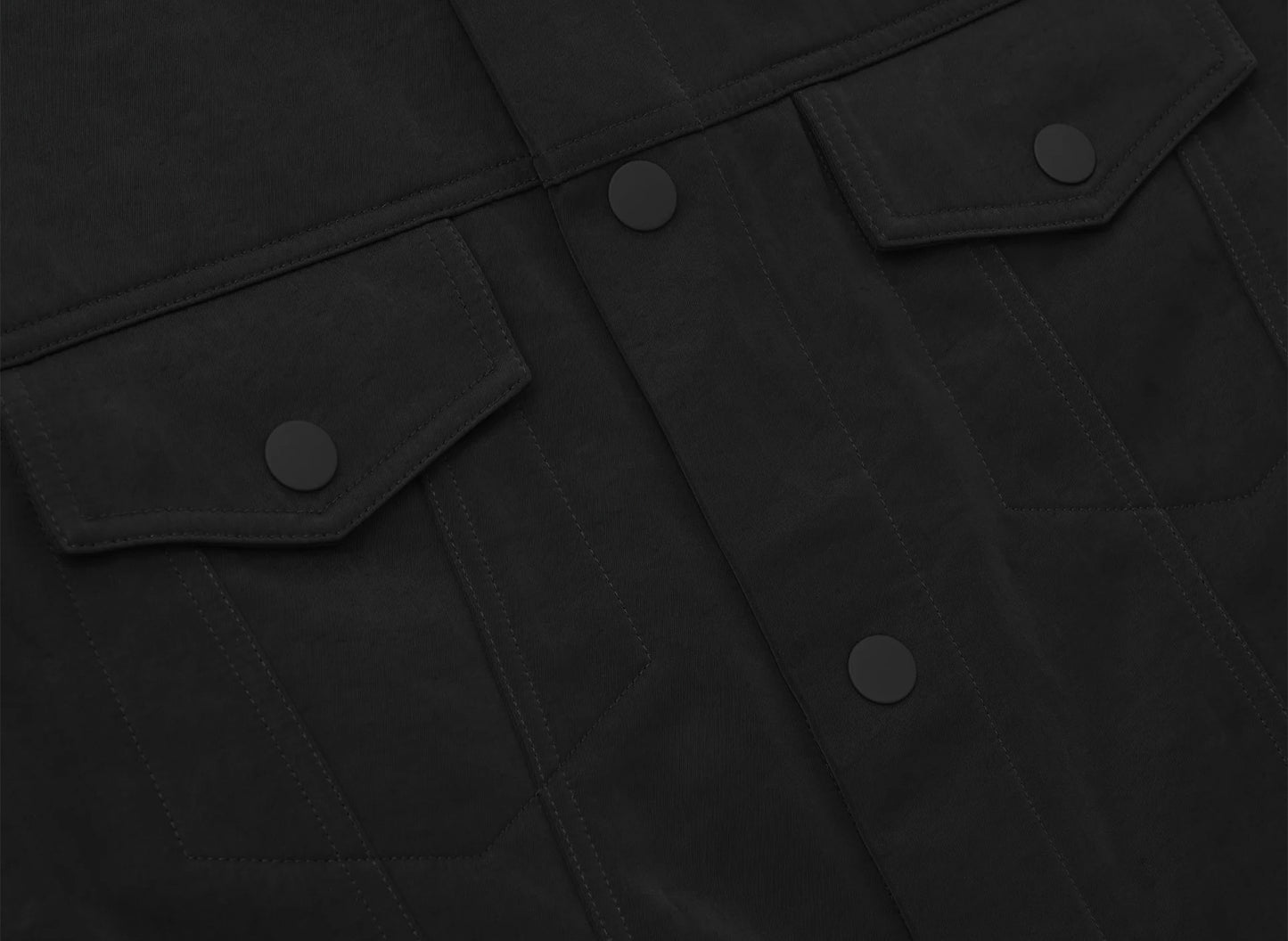 Fear of God Essentials Trucker Jacket 'Vintage Black'