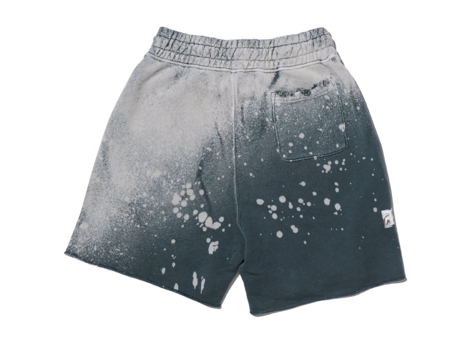 Paly Hollywood dvls advocate sweat short vintage black — back