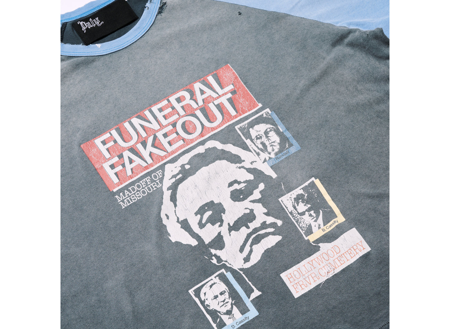 Paly Hollywood funeral fakeout long sleeve raglan multi — detail 01