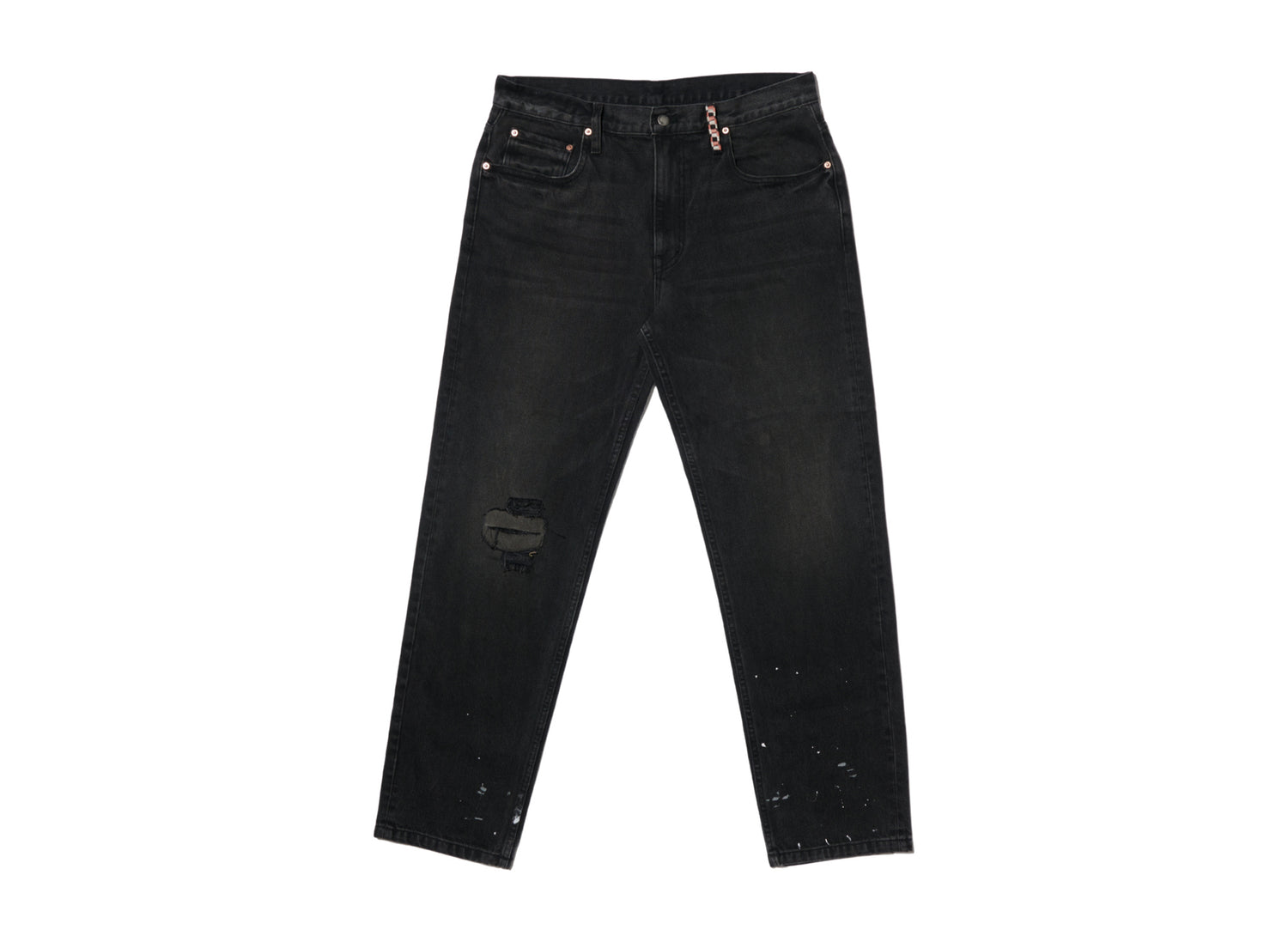 Paly Hollywood idole straight leg jean light black — front