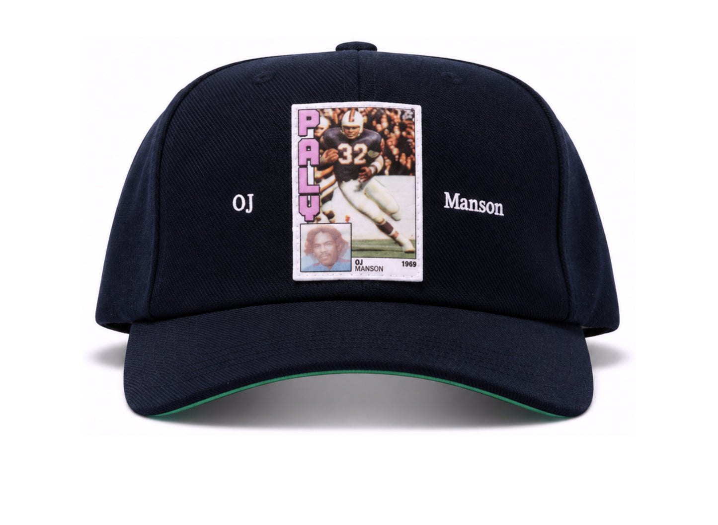 Paly Hollywood oj manson baseball hat navy — front