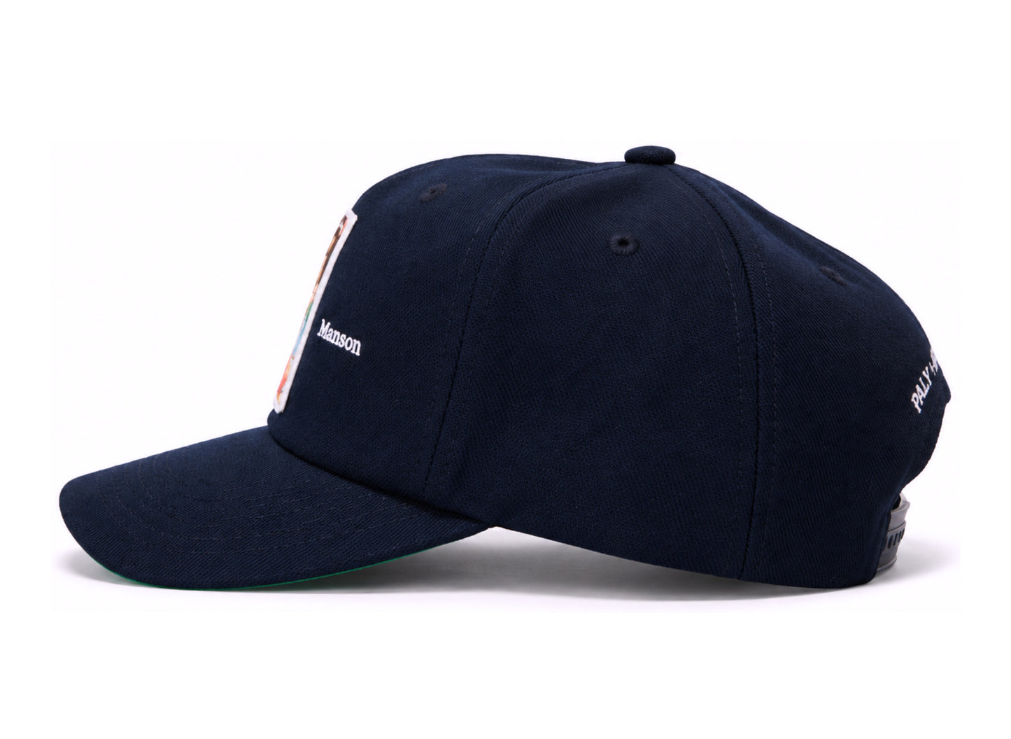Paly Hollywood oj manson baseball hat navy — side