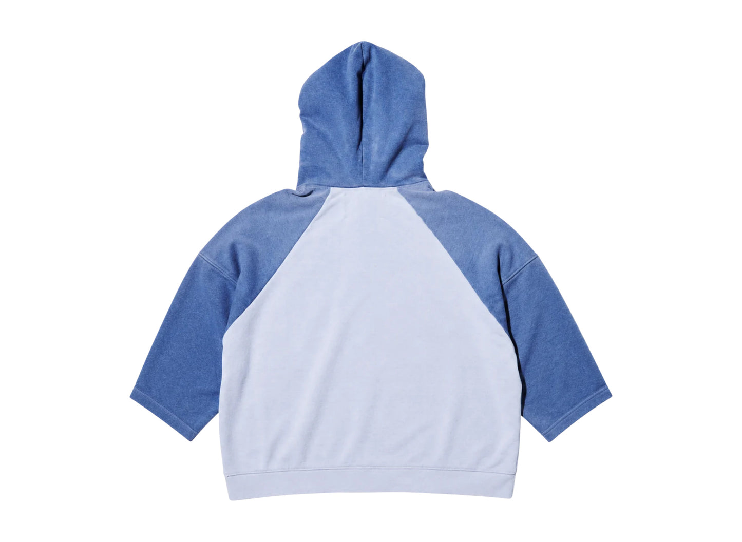Paly Hollywood tyrones cut off hooded sweatshirt multi — back