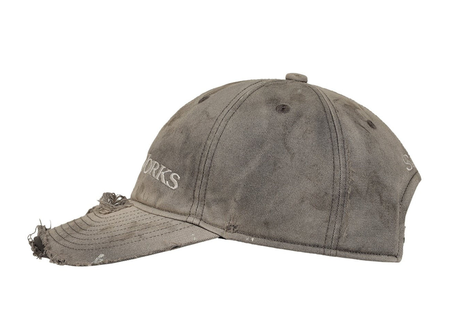 Saint Michael Saint cap in Charcoal — left side