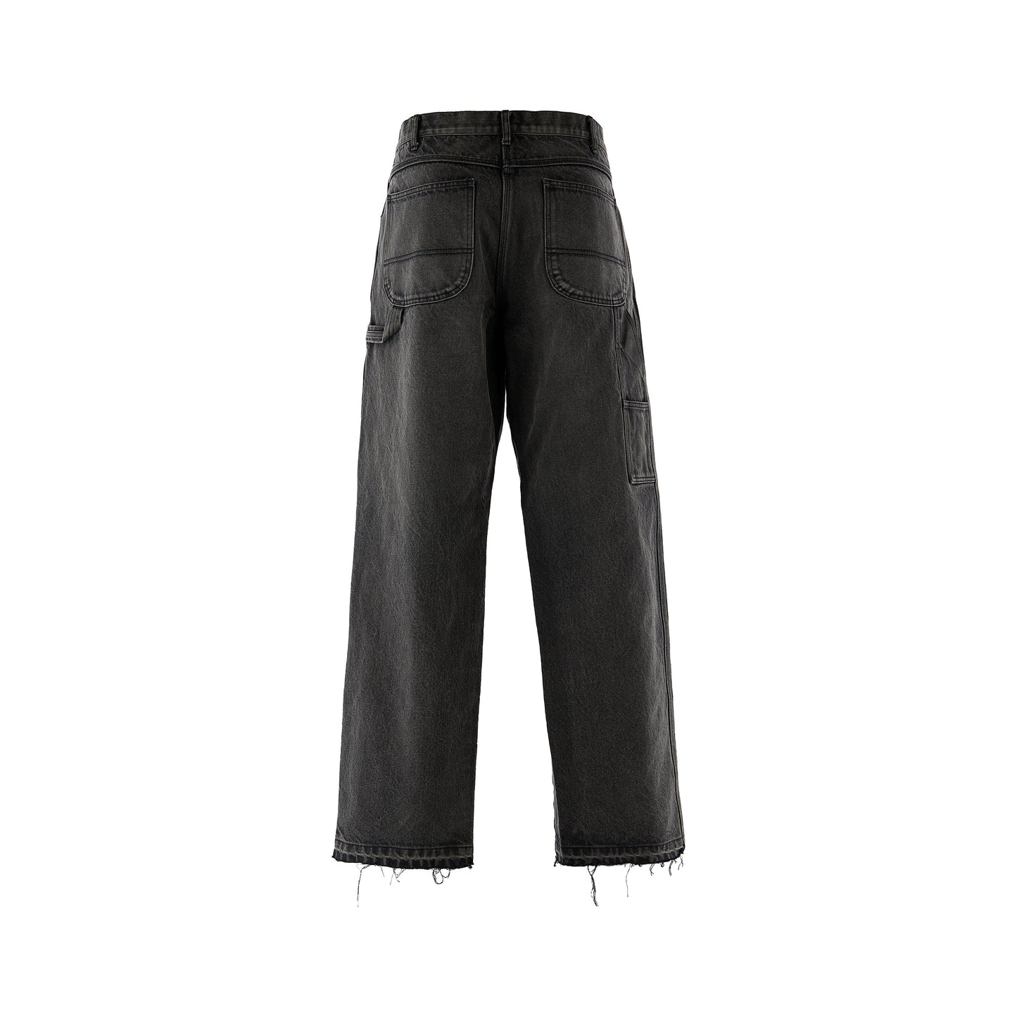 Saint Michael Black Denim Painter Pants in Black — product detail