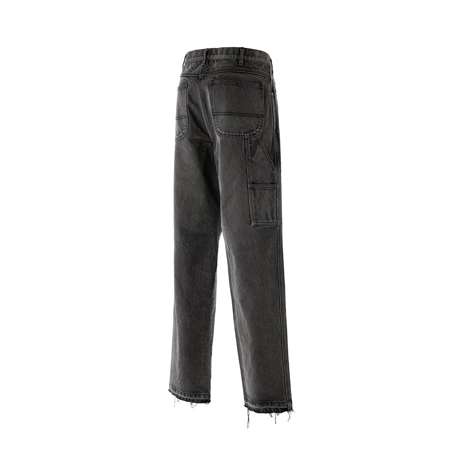 Saint Michael Black Denim Painter Pants in Black — product detail