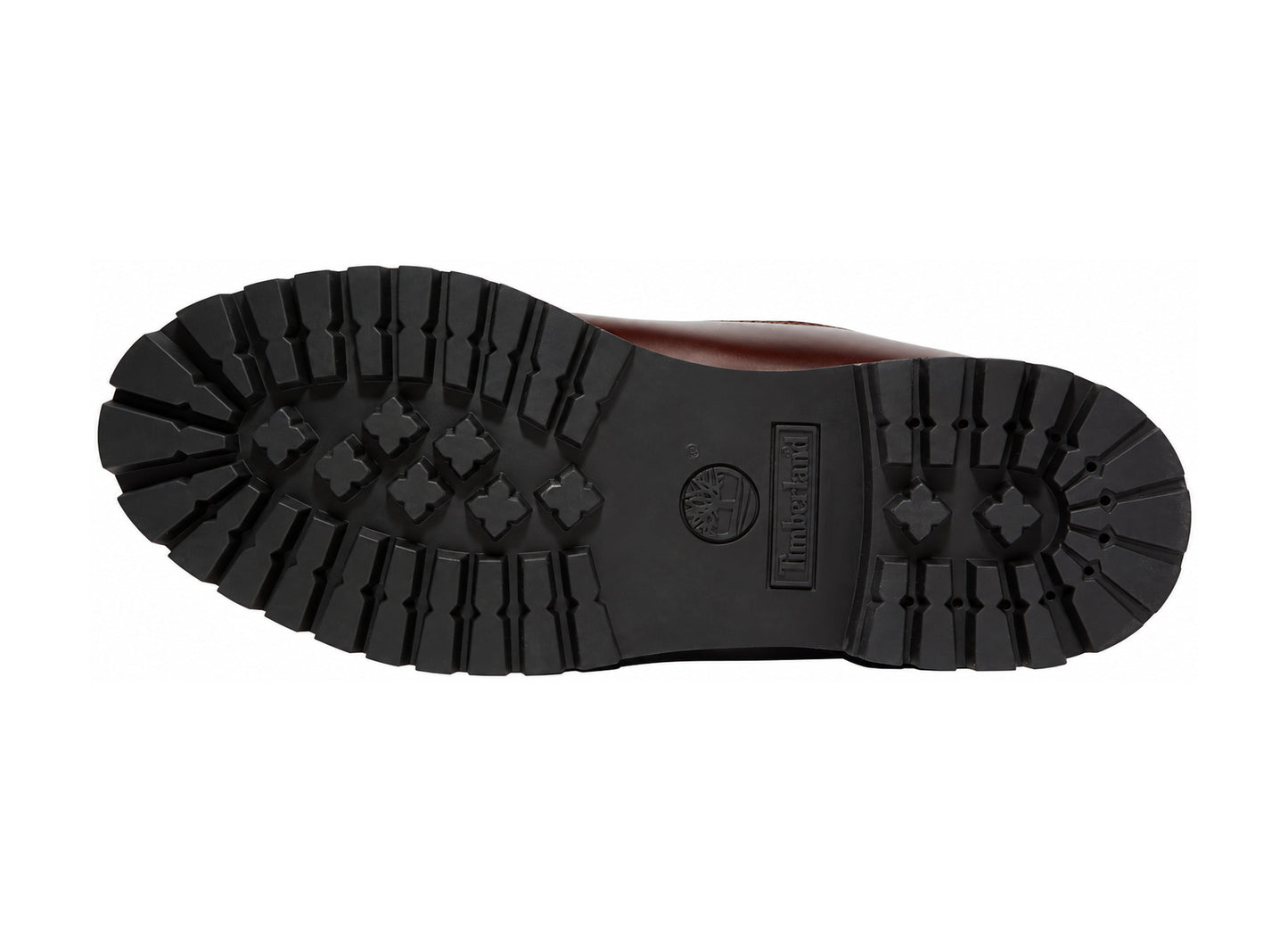 Timberland TB0A29U2EIW1 burgundy boot — outsole view