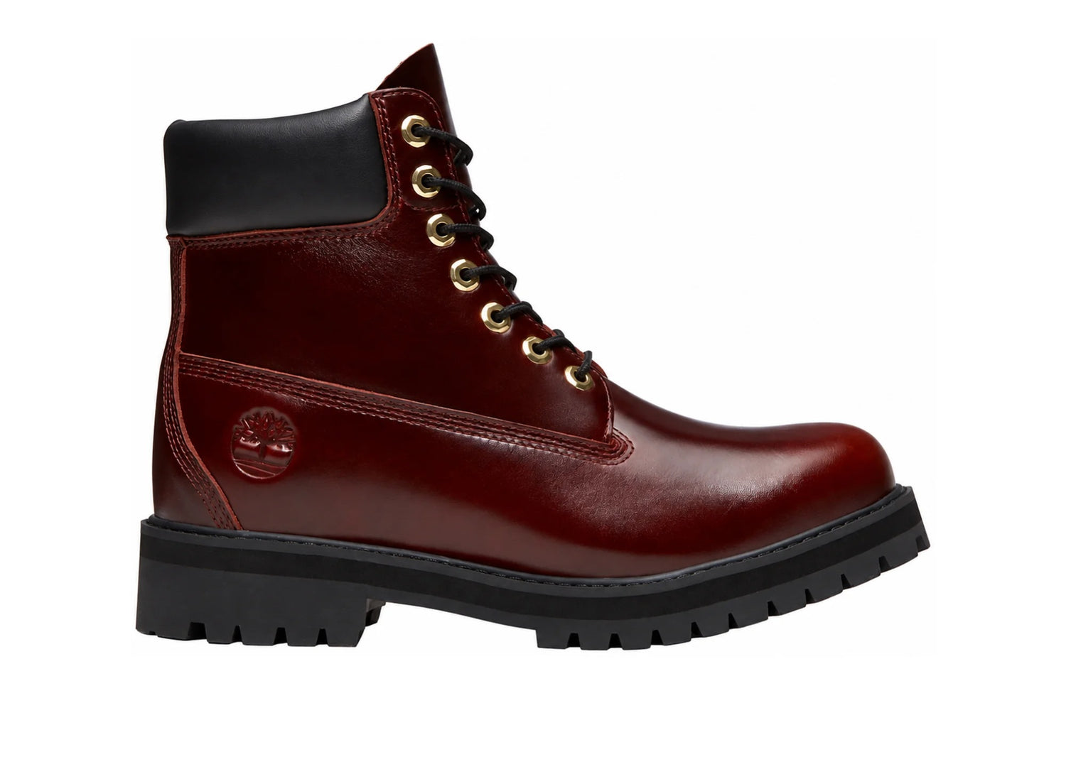 Timberland TB0A29U2EIW1 burgundy boot — right side view