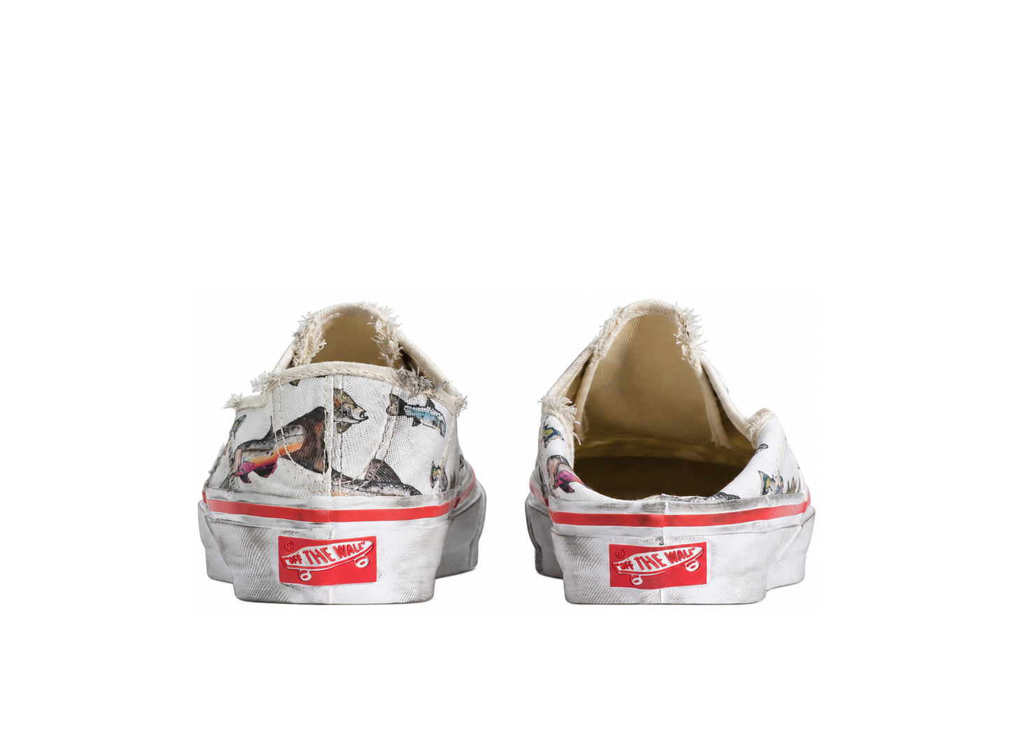 Vans LX Authentic 44 Kickdown SZA Fish in White — kickdown heels