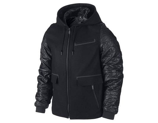 Chaqueta Jordan AJ Letterman de piel
