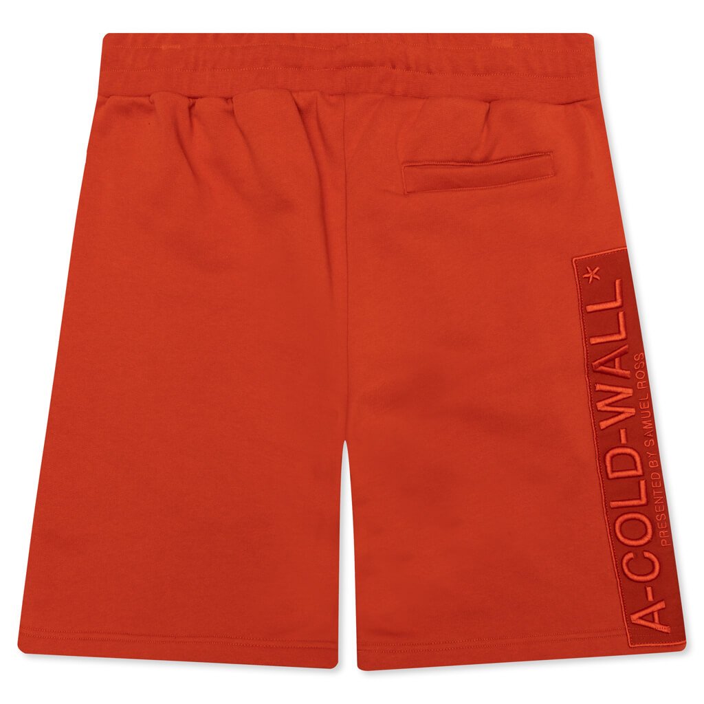 A-COLD-WALL* Pantalones Cortos Bordados de Punto