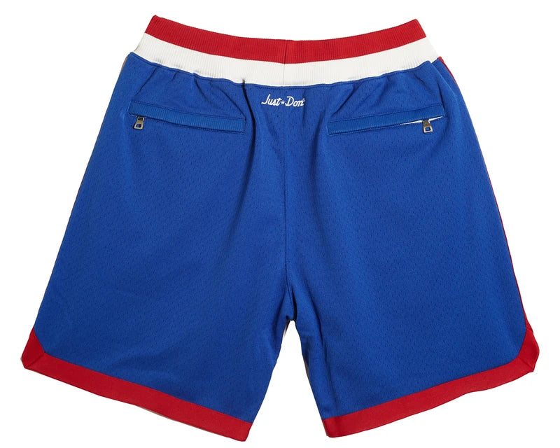 Just Don x Mitchell and Ness shorts clásicos Clippers 1984