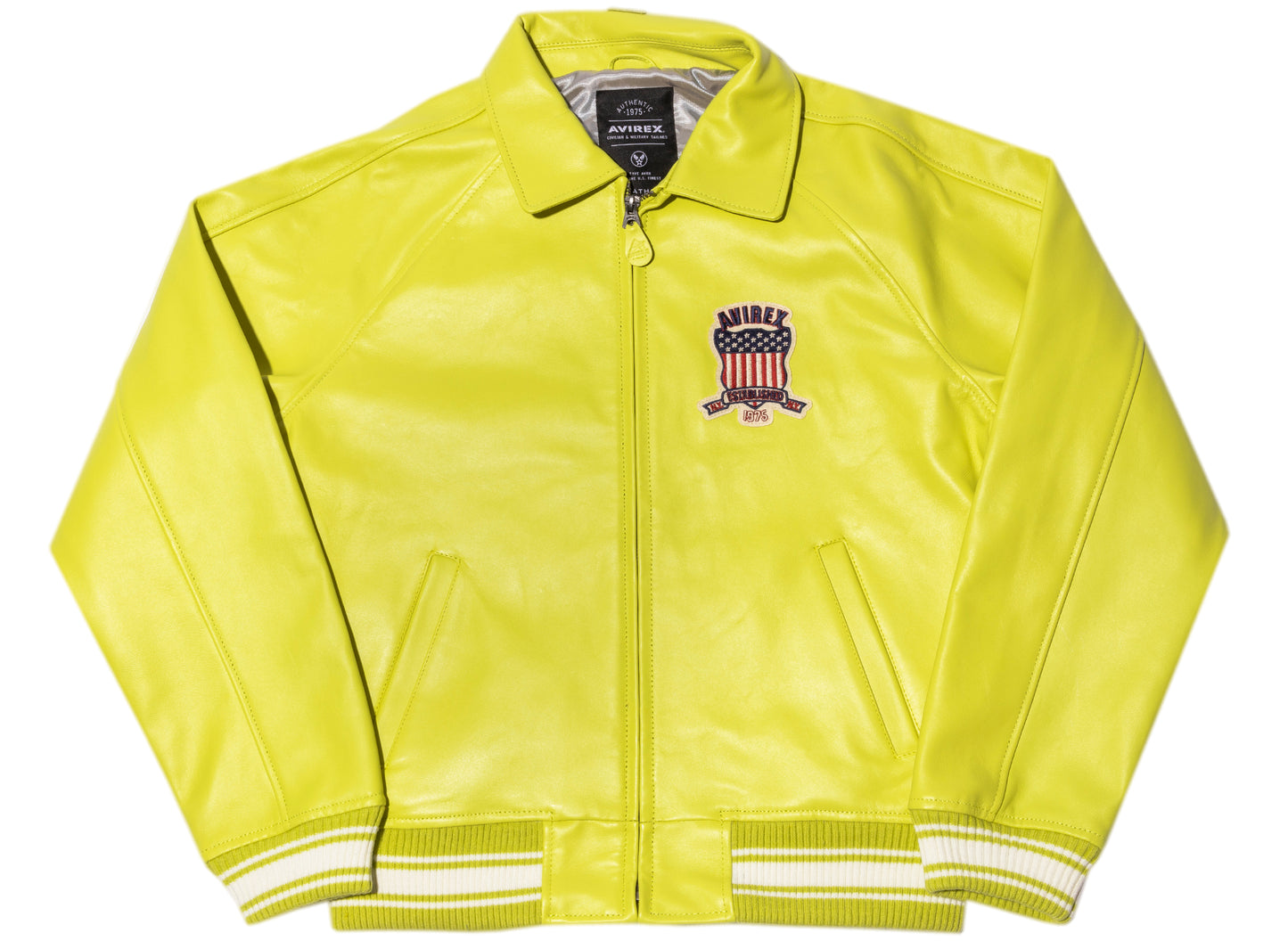 Avirex Icon Jacke in Limeade
