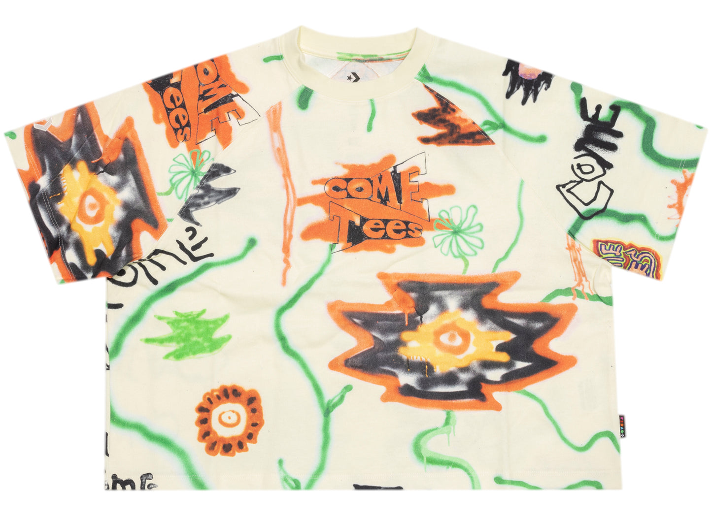 Camiseta Converse x Come Tees Floral Triangle