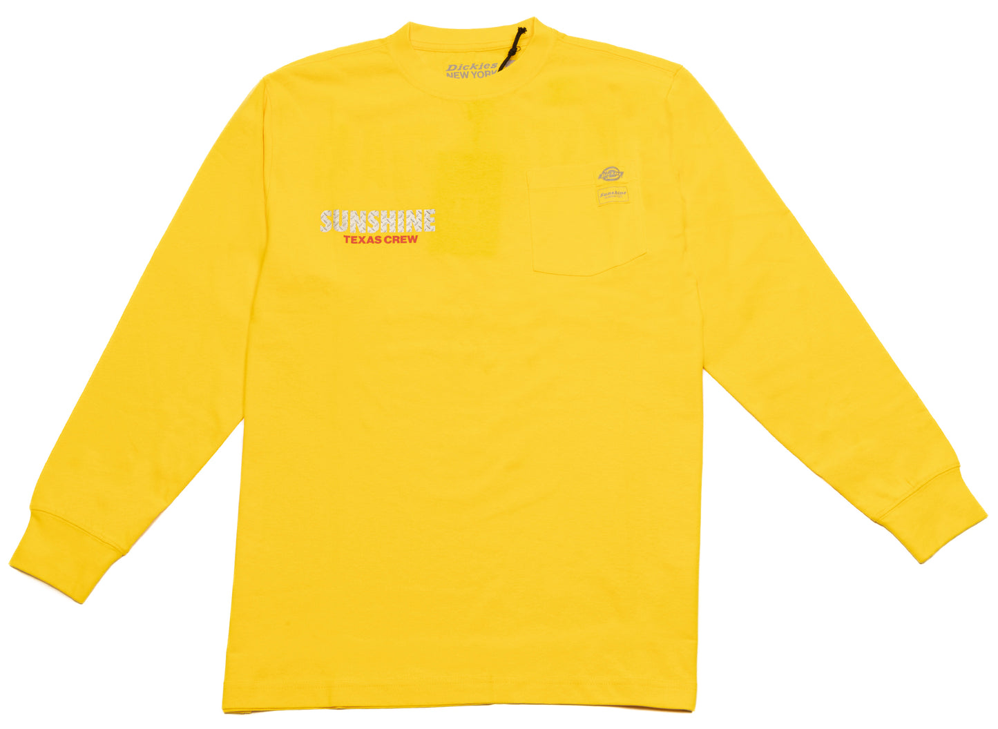 Dickies x New York Sunshine Strick-Langarmshirt mit Tasche