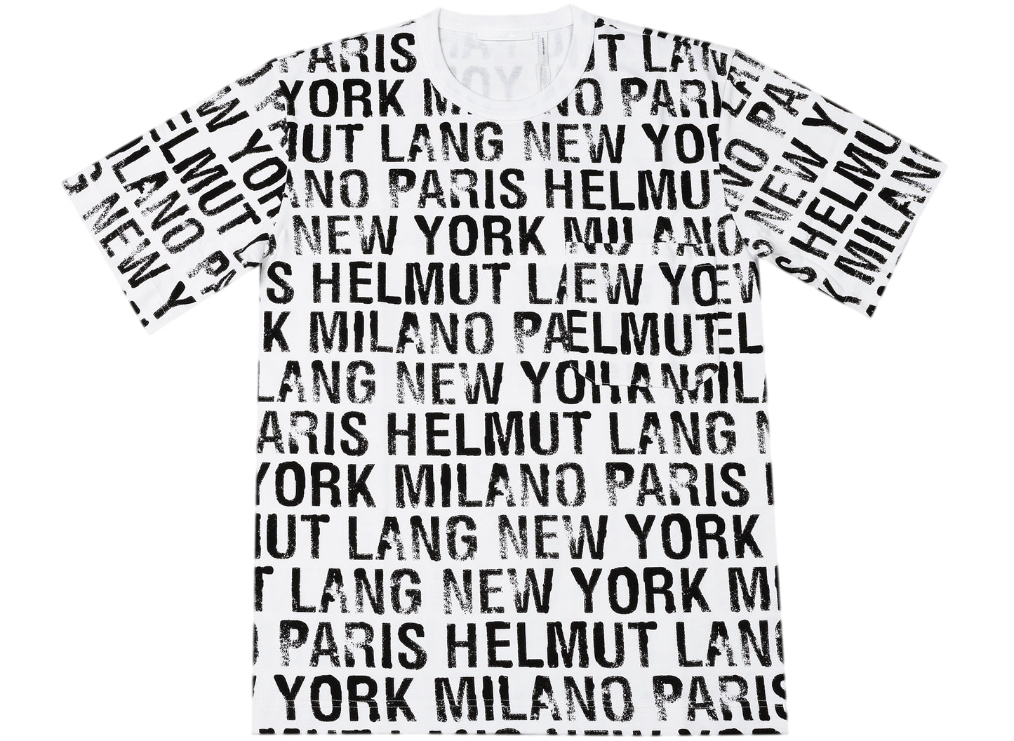 Helmut Lang Rundum-T-Shirt