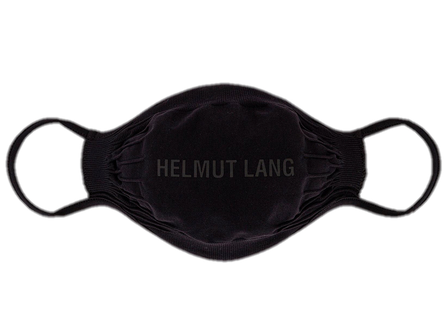 Mascarilla sin costuras con el logo de Helmut Lang