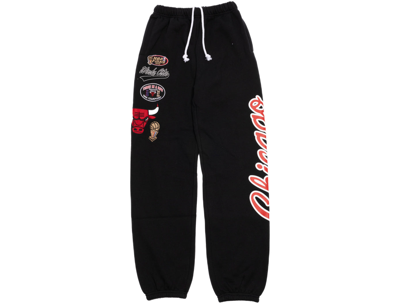 Mitchell & Ness NBA Champ Bulls Fleece Hose